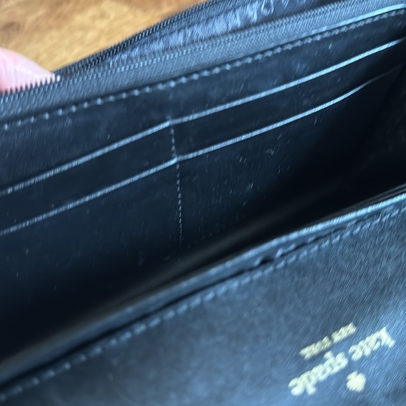 Kate Spade Black Wallet Quilted - Picture 5 of 5